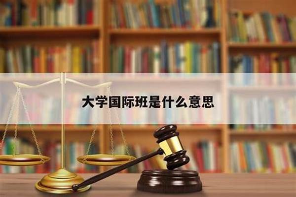 国际本科班是什么