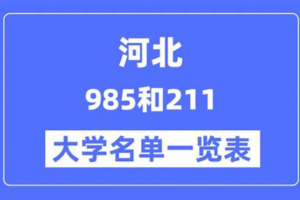 河北有哪些大学招研究生